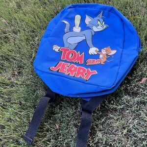 Tom and Jerry Kids Blue Backpack